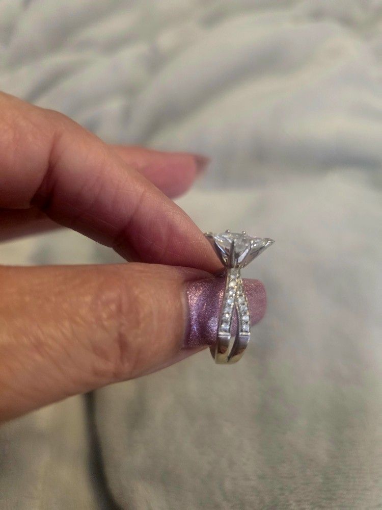 Marquise 1.25 Ct Diamond Solitaire White Gold Ring Certified