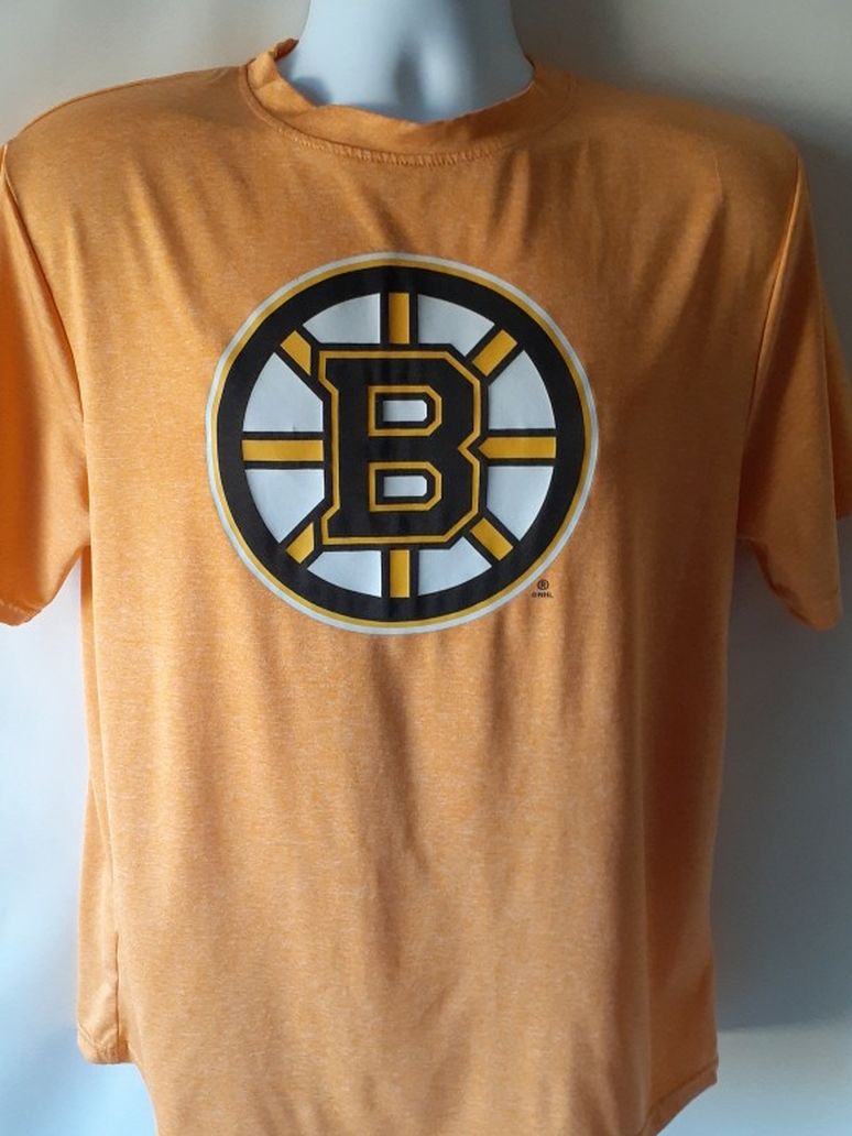 NHL Boston Bruins boys yellow short-sleeve T-shirt size XXL (18)