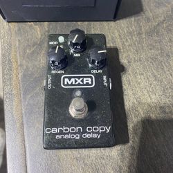 MXR Carbon Copy Delay