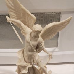 St Michael the Archangel Statue by Design Toscano