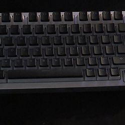 Custom Built Glorious Gmmk Pro White Ice Keyboard 75% 