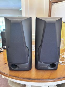 Kenwood LS-F5 3-Way Speakers – Pair – $30