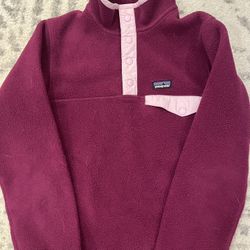 Kids Size 12 Patagonia Fleece