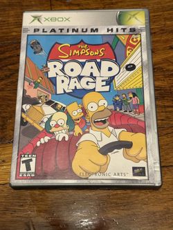 Simpsons Road Rage (Microsoft Xbox, 2001) Complete 