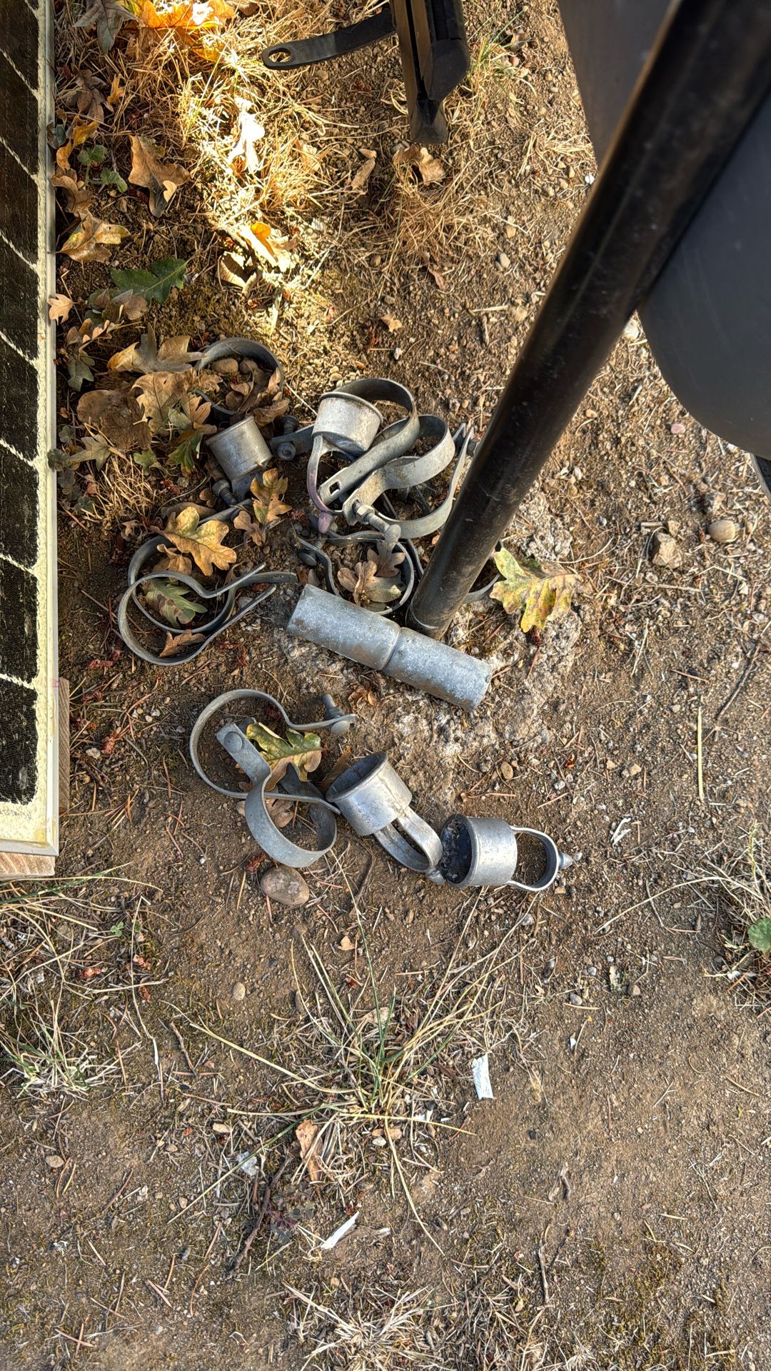 Cyclone Fence Post Caps
