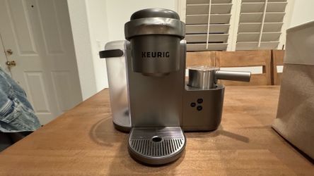 Used Keurig with latte maker