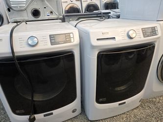 Maytag Commercial Washer And Dryer Set Electric