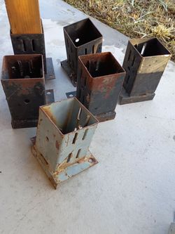 Base post 6 ,4x4 , and top post 4x4 and 2 6x6