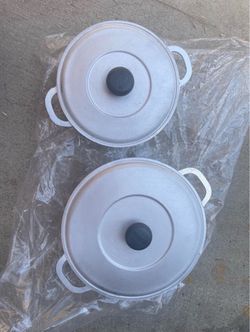 Imusa pots aluminum perfect for camping lot of 2