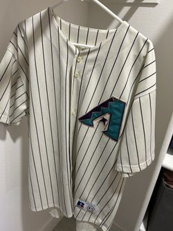 Arizona Diamondbacks White Pinstripe Jersey