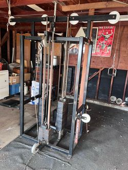 Weight gym pulley system Weight gym pulley system
