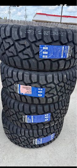 Fortune 35x12.50R24 MT Tires Set of 4