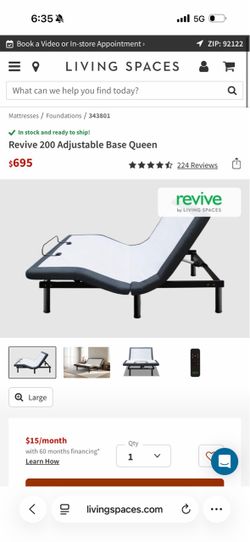 Queen Bed frame