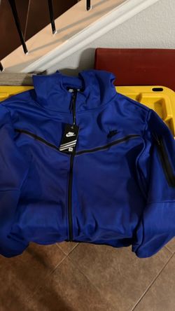Nike Tech Fleece Full-Zip Hoodie Blue
