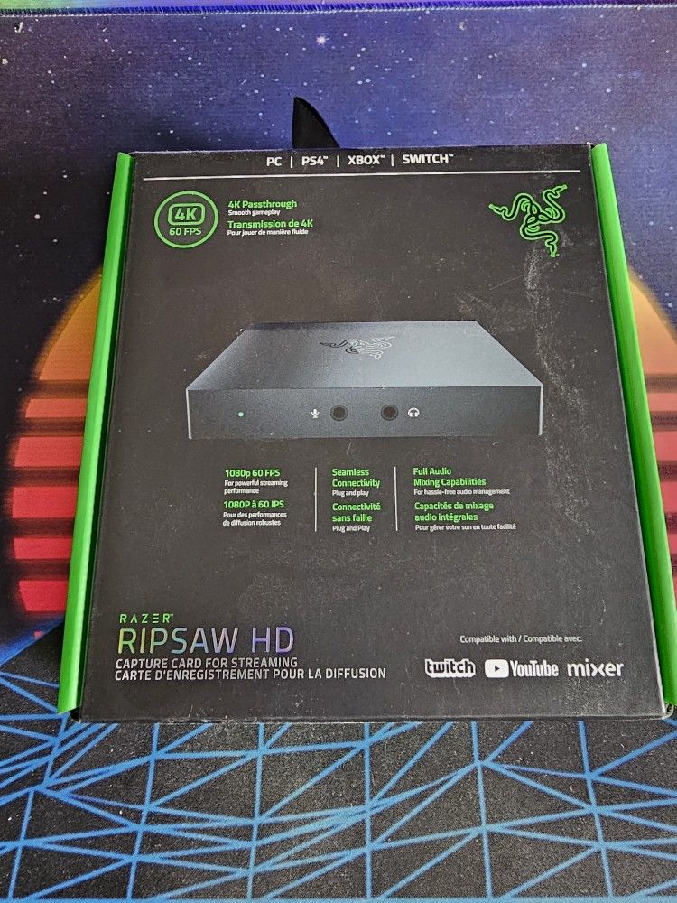 Razer Ripsaw HD 4k Capture Card