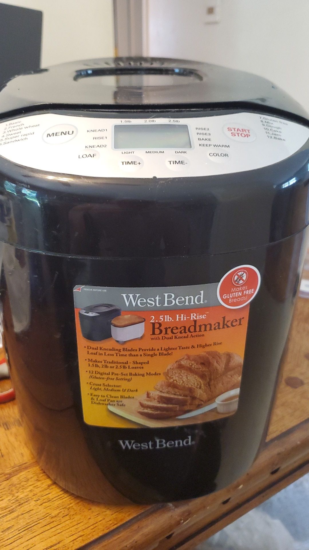 West bend bread maker