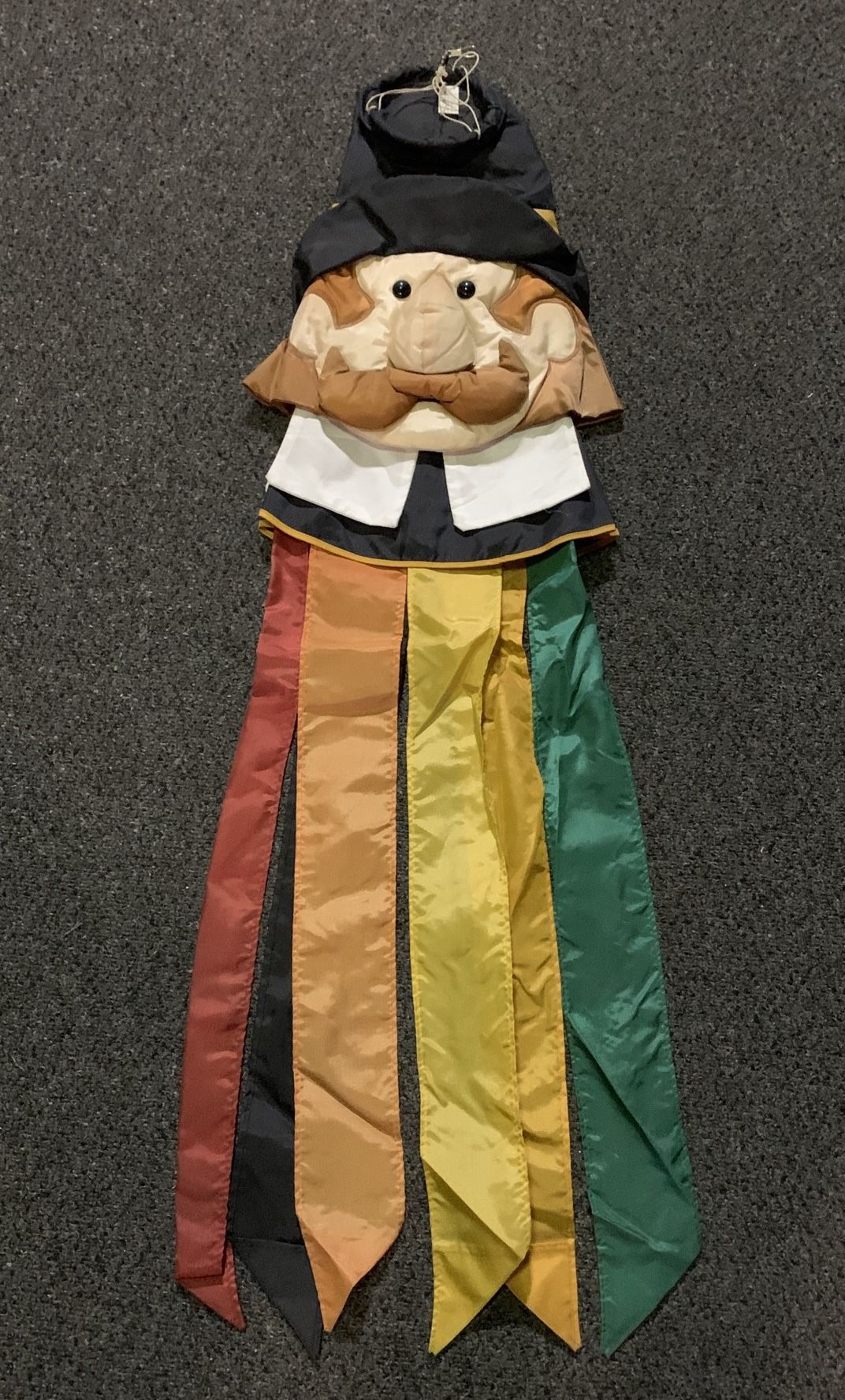 Vintage 1991 Windsport Thanksgiving Pilgrim 47” Wind Sock