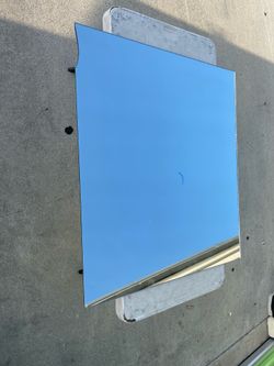 Glass mirror (scrap) still useable