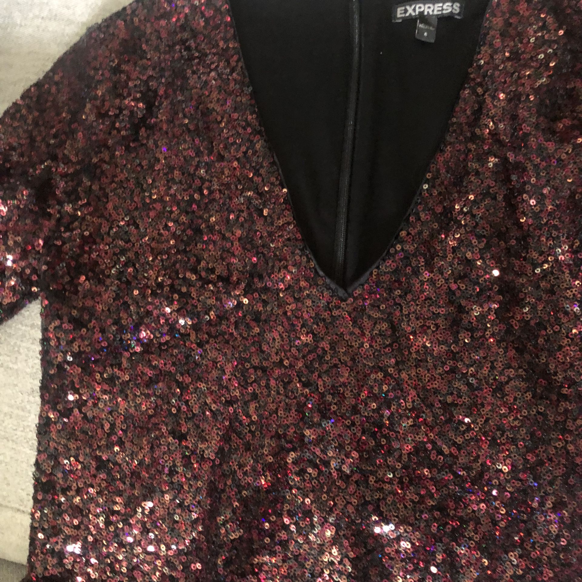 Holidays Dress  with Sequins
