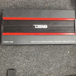 Ds 18 Five Channel amp 2000w