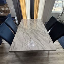Modern Marble Dining Set