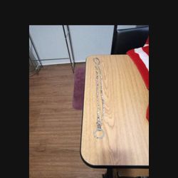 Vera Bradley Silver Tone Multi Color Fabric Necklace