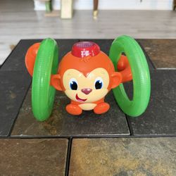 Roll And Glow Monkey Toy