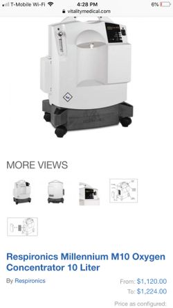 Millennium respironics