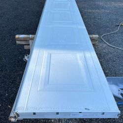 16x8 vinyl back Insulated Northwest Door