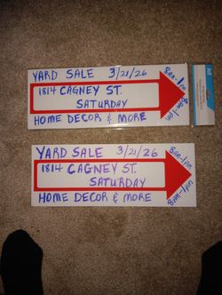 Yard Sale