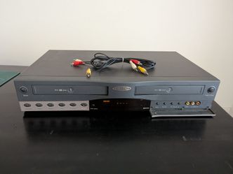 Go video vhs dual deck vcr recorder DD9485