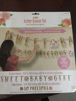 Sweet Baby Girl Banner