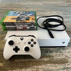 Xbox One S + Controller and Games