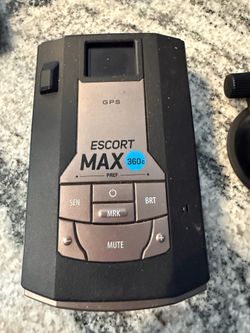 Escort 360c  Max radar detector