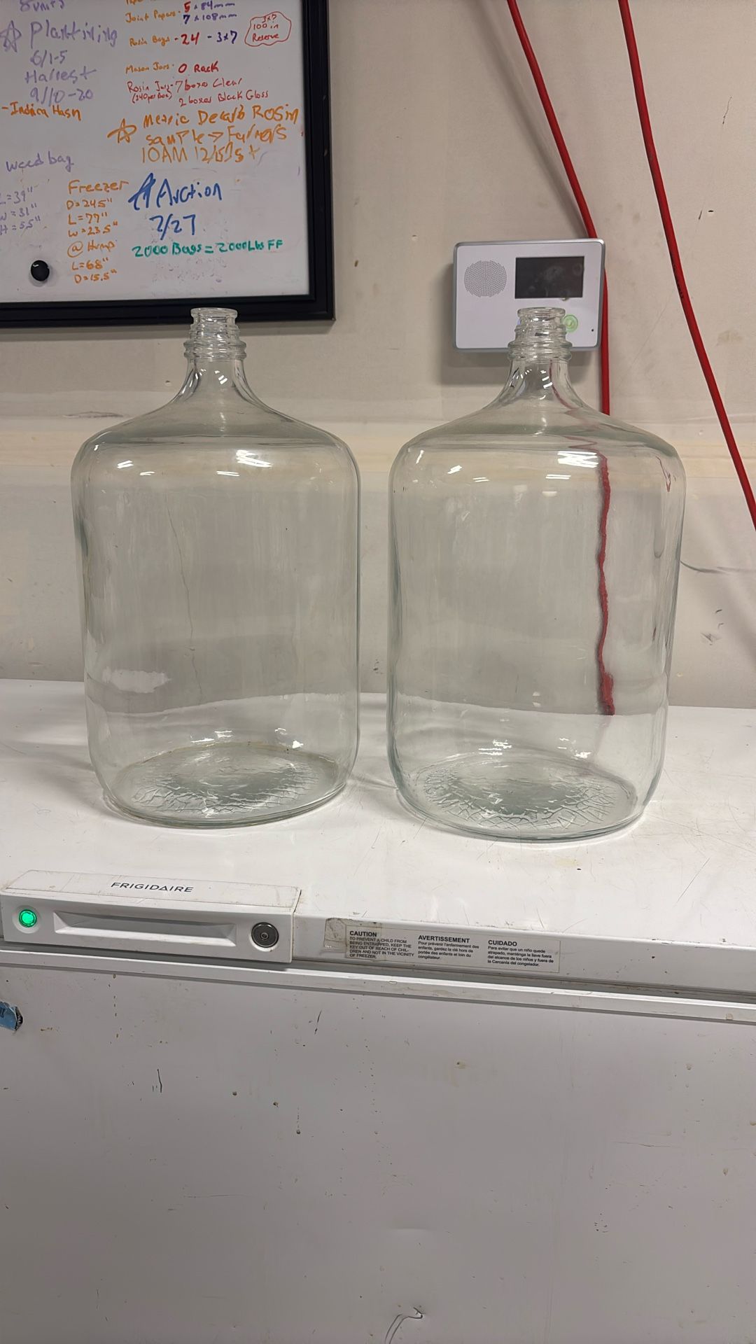 Glass Water Cooler 5 Gallon Jug