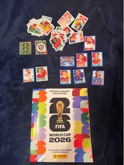 FIFA World Cup sticker album with stickers
