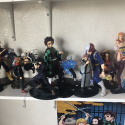 Anime Figures : One Piece, Naruto, Jujustu Kaisen, My Hero