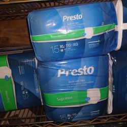 DIAPER ADULT SIZE IS XL