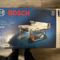 Brand New Bosch 8-1/4” Cordless Table Saw (Never Used) – Tool Only