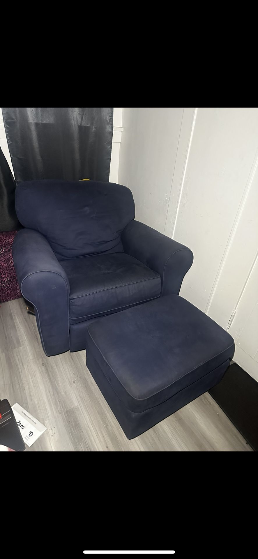 Recliner Chair With Ottoman