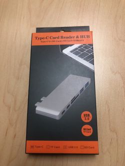 5 in 1 Type C Card Reader & HUB