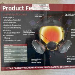 Parcil Respirator Mask 
