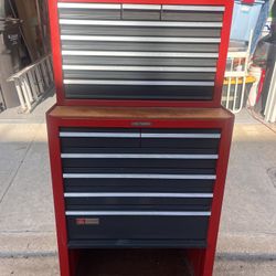 Vintage Craftsman Red Tier Toolchest