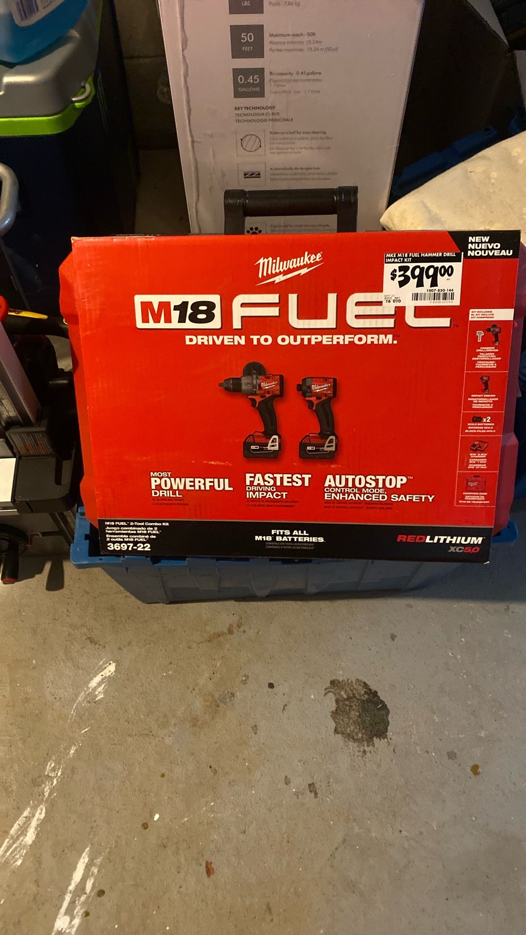 Milwaukee Impact Drill Set