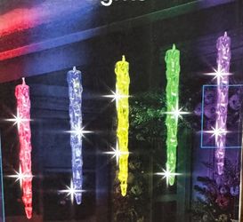 15 Ct Color Changing Icicles Multi Color 