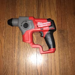 Milwaukee Fuel M12  SDS Plus Rotary Hammer 5/8 Tool Olny 