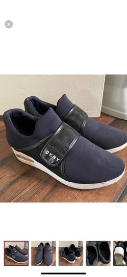 DKNY Wedge Sneakers US6.5