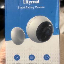 Magnetic WiFi Bluetooth Security Camera With Double Ended Microphone