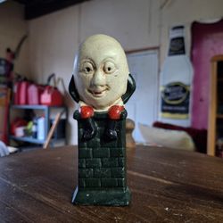 Vintage Cast Iron Piggy Bank