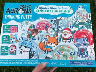 Crazy Aaron's Thinking Putty Winter Wonderland Advent Calendar